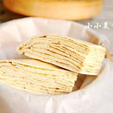 千層蒸餅：柔軟養胃的家常主食的做法-五香味蒸菜譜