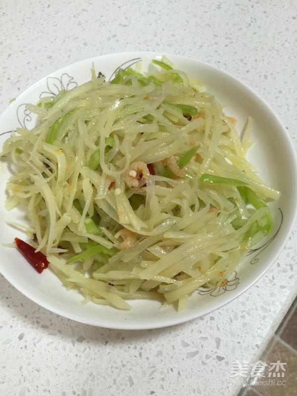 涼拌土豆絲的做法-酸辣味拌菜譜