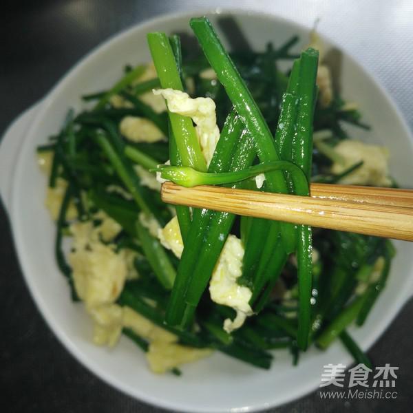 韭菜苔炒雞蛋的做法-家常味炒菜譜
