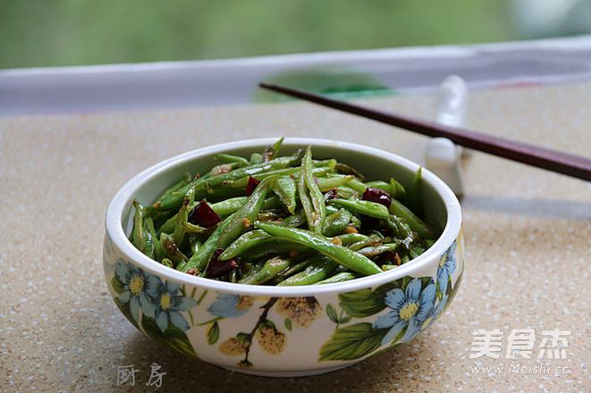 干煸扁豆絲的做法-香辣味炒菜譜