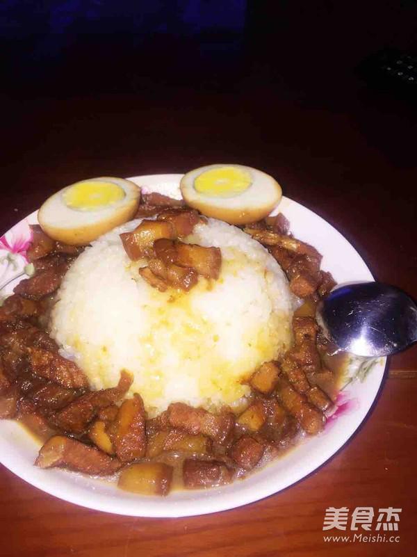 簡易鹵肉飯的做法-甜味鹵菜譜