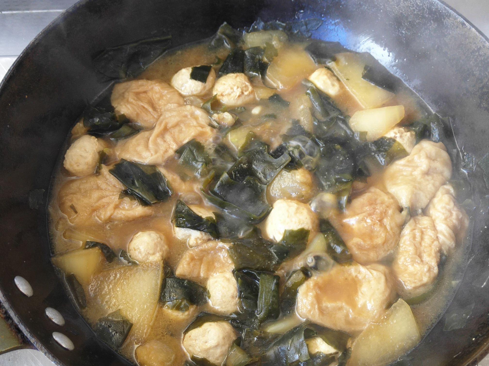 味增冬瓜雞丸湯的做法-咸鮮味煮菜譜