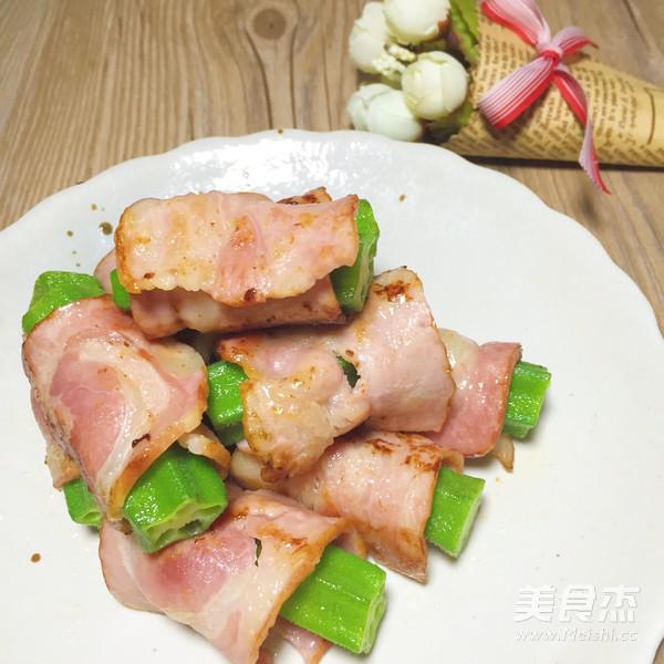 秋葵培根卷的做法-家常味煎菜譜