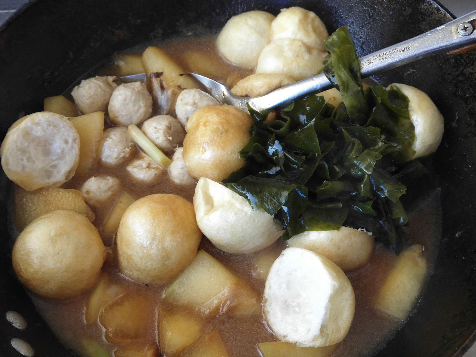 味增冬瓜雞丸湯的做法-咸鮮味煮菜譜