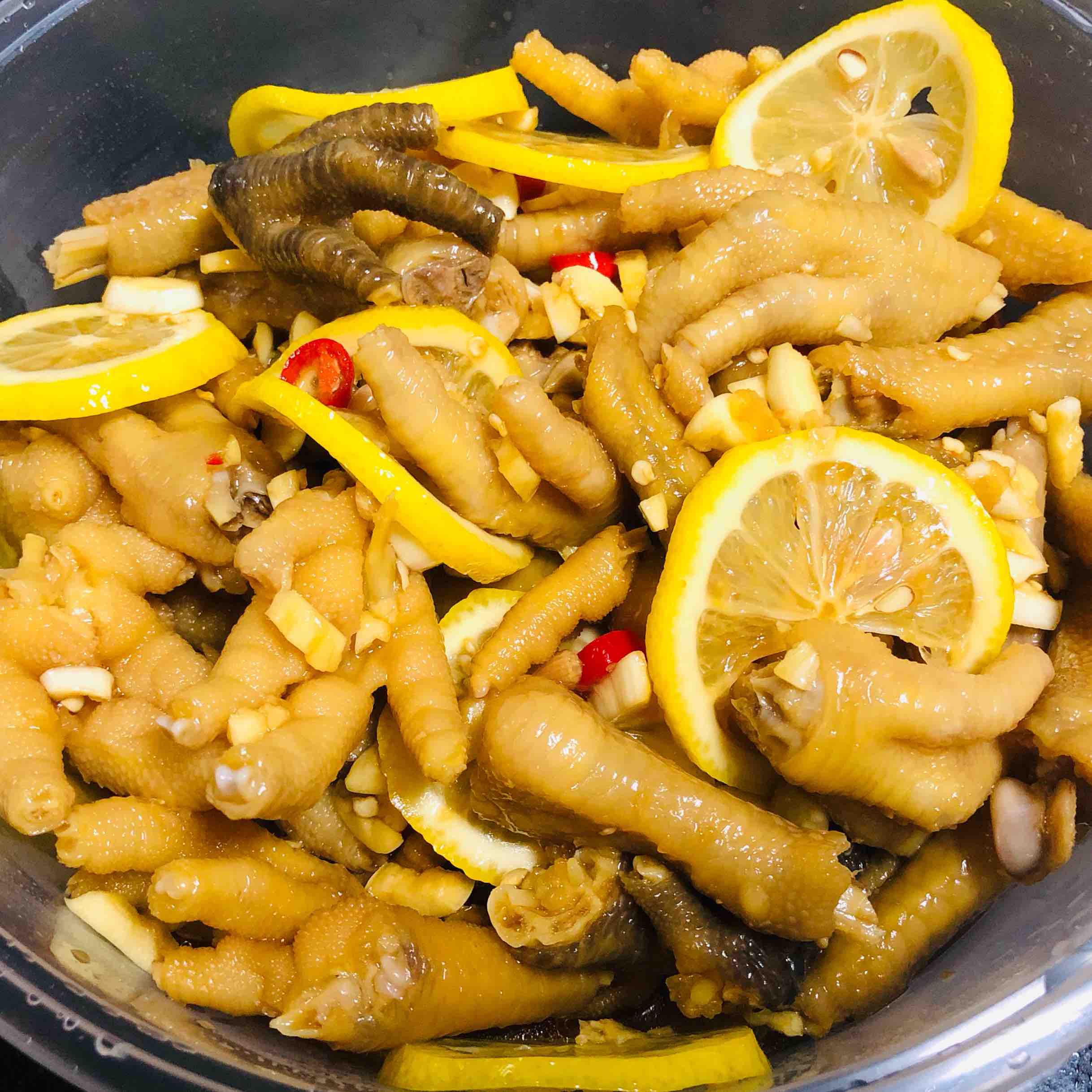 檸檬的做法-酸辣味其它工藝菜譜