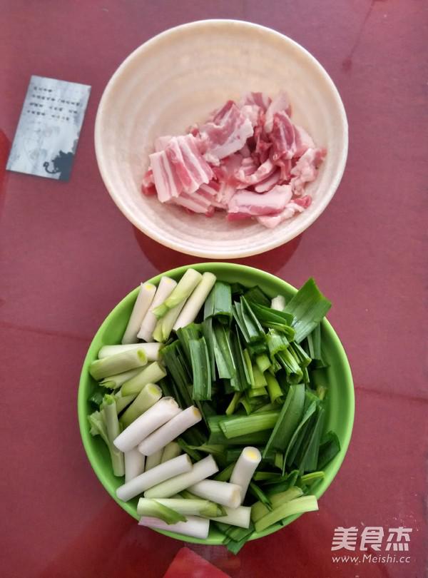 下飯菜蒜葉五花肉的做法-家常味炒菜譜