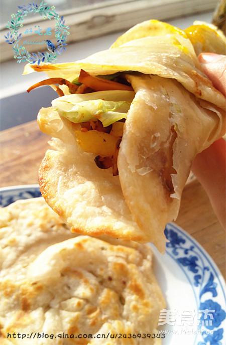 低粉版蔥抓餅的做法-家常味烙菜譜-易網健康養生網 低粉版蔥抓餅的做法-家常味烙菜譜