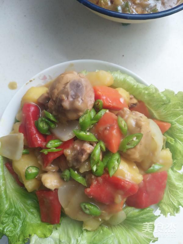 咖喱雞塊的做法-咖喱味燉菜譜