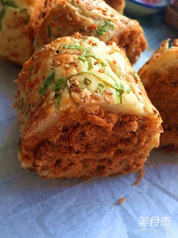 肉松面包卷的做法-咸鮮味烤菜譜