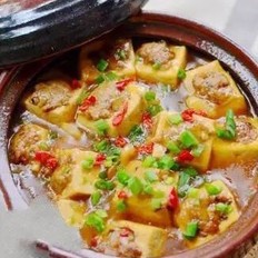 客家釀豆腐煲的做法-家常味煲菜譜