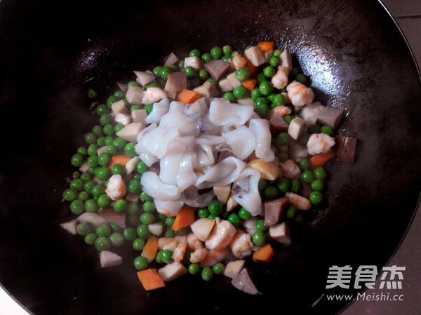 青蔬炒海鮮的做法-家常味炒菜譜