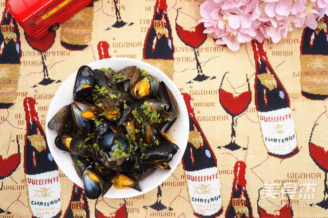 法式蒸貽貝的做法-咸鮮味煮菜譜