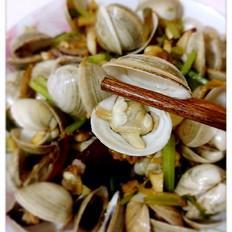 辣炒白蛤的做法-香辣味炒菜譜