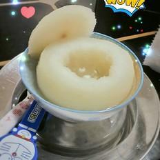 冰糖川貝蒸秋梨的做法-甜味蒸菜譜