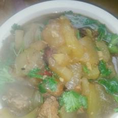 排骨燉冬瓜的做法-家常味燉菜譜