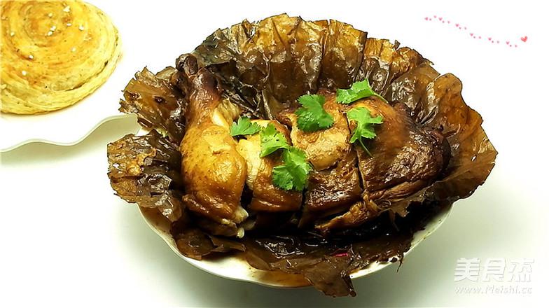 荷葉香酥雞腿的做法-其它口味燉菜譜