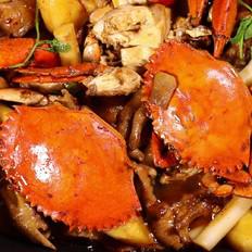 電鍋肉蟹煲的做法-咸鮮味煮菜譜