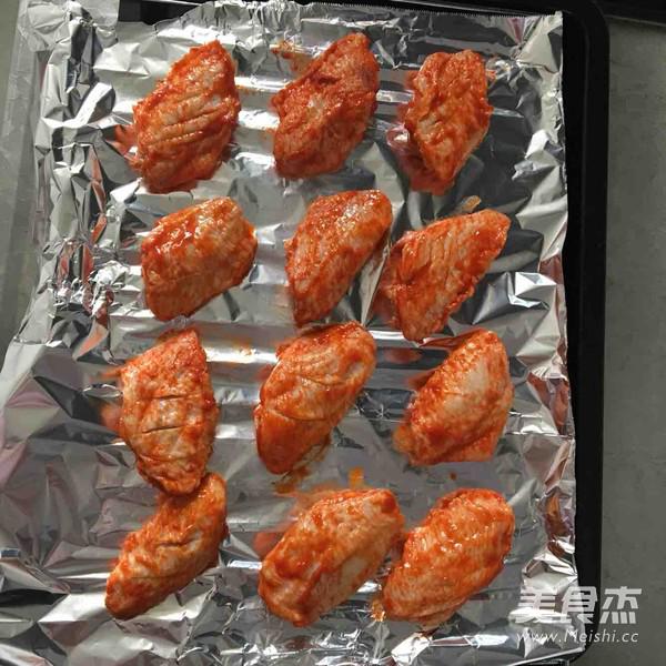 烤雞翅的做法-香辣味烤菜譜
