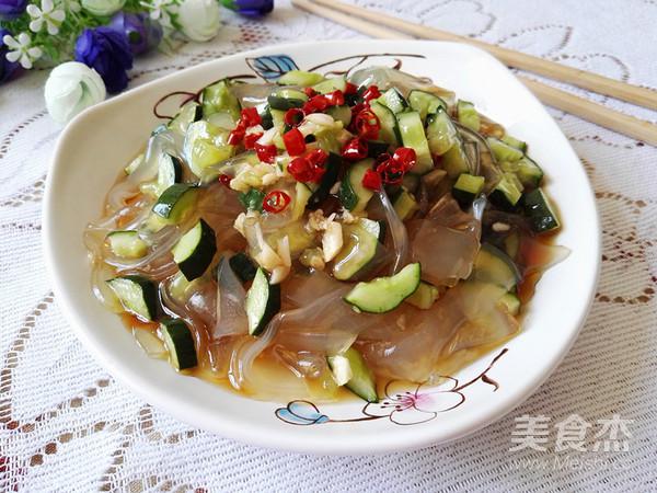 拉皮拌黃瓜的做法-香辣味拌菜譜