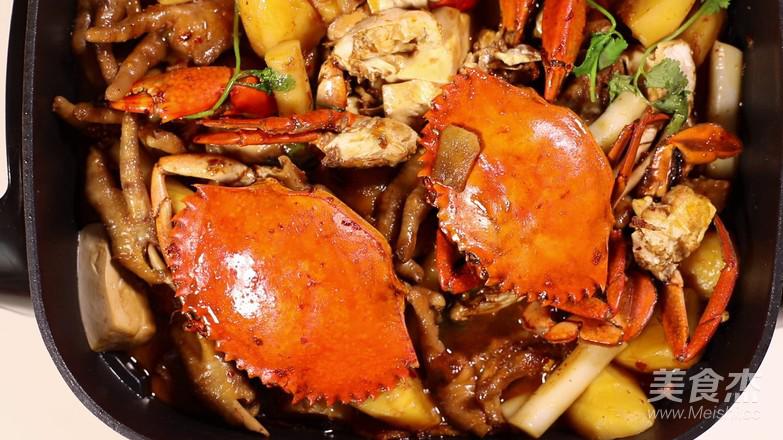 電鍋肉蟹煲的做法-咸鮮味煮菜譜