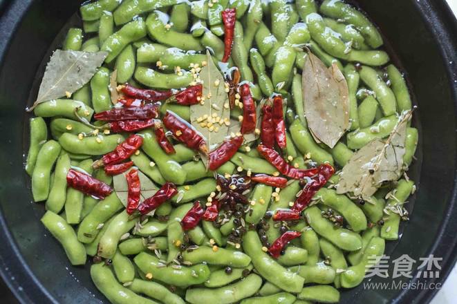 煮毛豆的做法-麻辣味煮菜譜