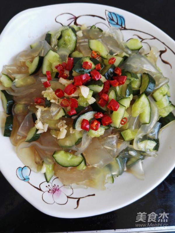 拉皮拌黃瓜的做法-香辣味拌菜譜