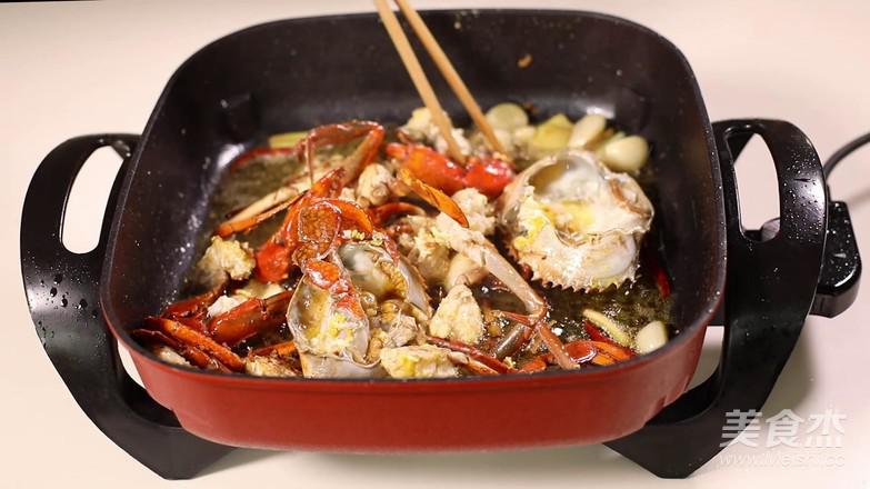 電鍋肉蟹煲的做法-咸鮮味煮菜譜