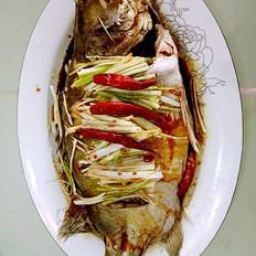 清蒸桂魚的做法-咸鮮味蒸菜譜