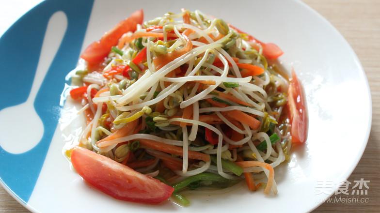 快炒綠豆芽的做法-家常味炒菜譜