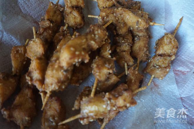 谷雨孜然香辣牙簽肉的做法-香辣味炸菜譜