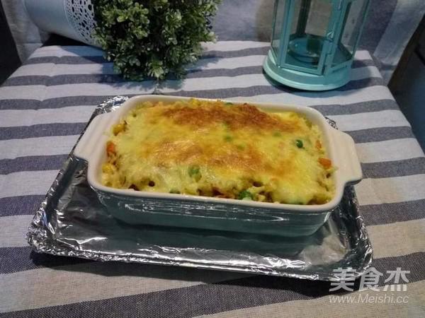 咖喱培根焗飯的做法-咖喱味烘焙菜譜