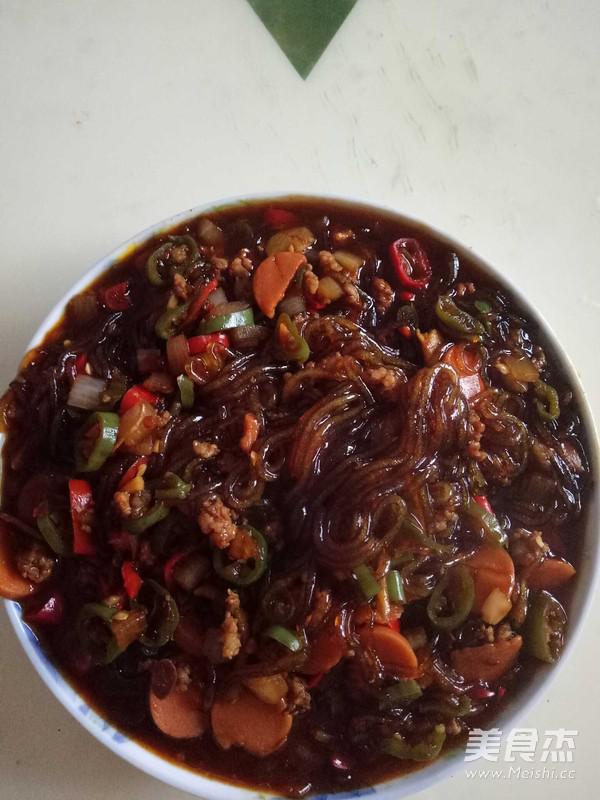 肉沫粉絲的做法-家常味燒菜譜