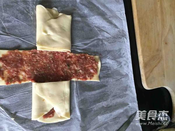 千層牛肉酥餅的做法-五香味烤菜譜