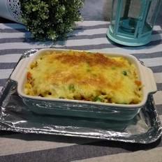 咖喱培根焗飯的做法-咖喱味烘焙菜譜