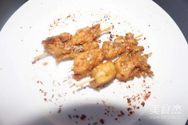 谷雨孜然香辣牙簽肉的做法-香辣味炸菜譜