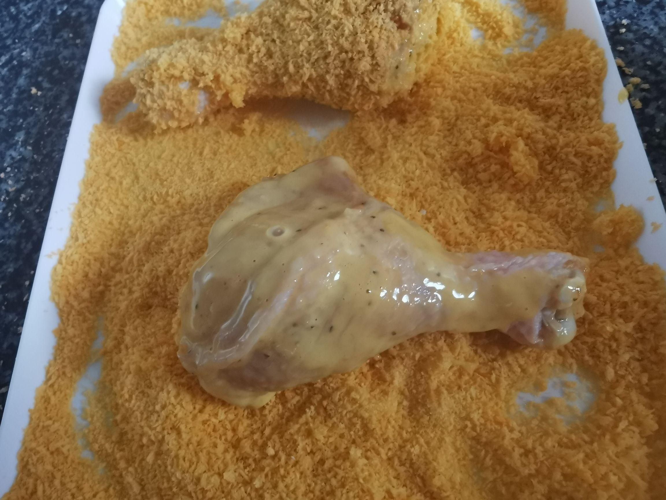 脆皮雞腿的做法-黑椒味炸菜譜