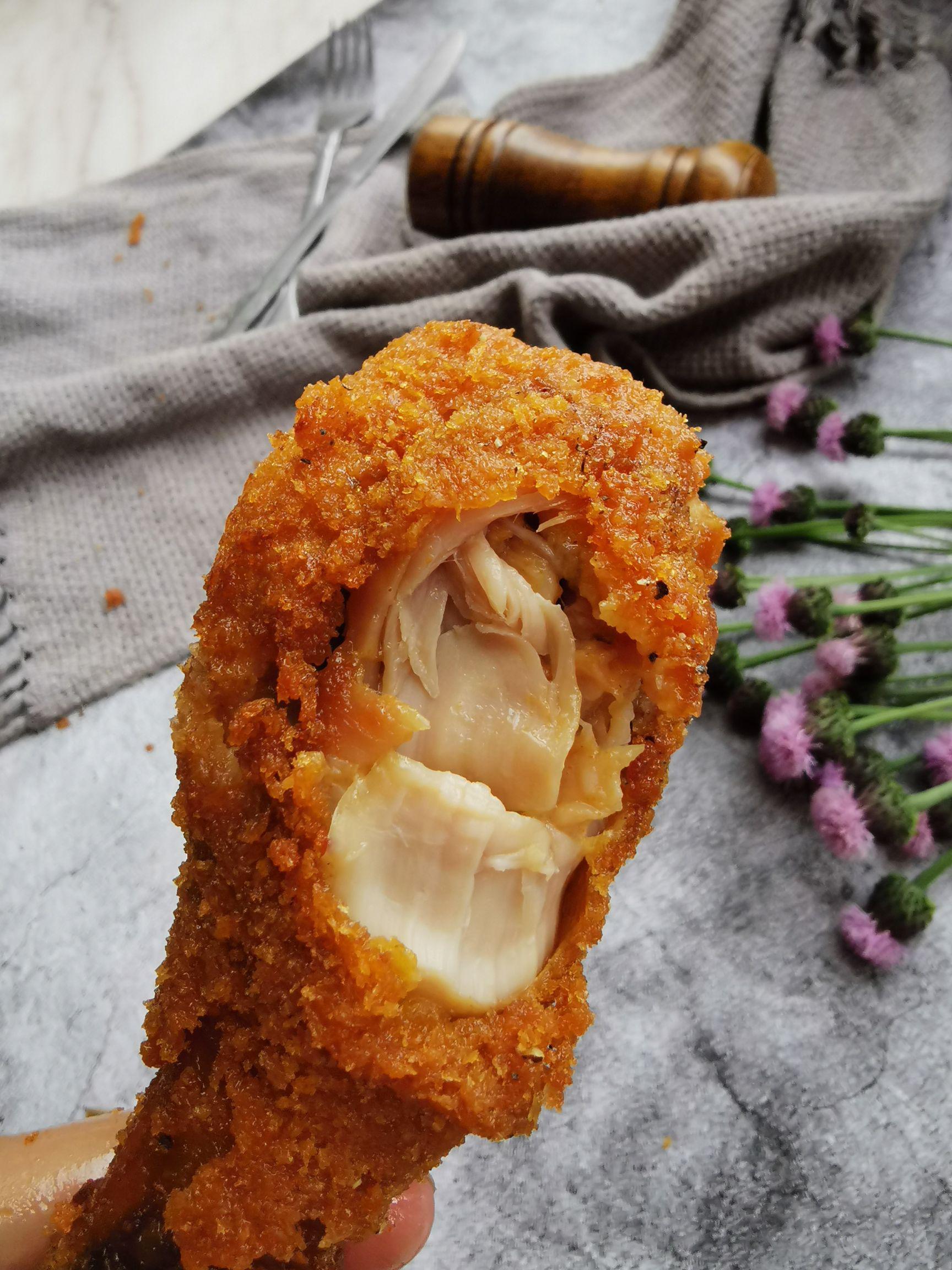 脆皮雞腿的做法-黑椒味炸菜譜