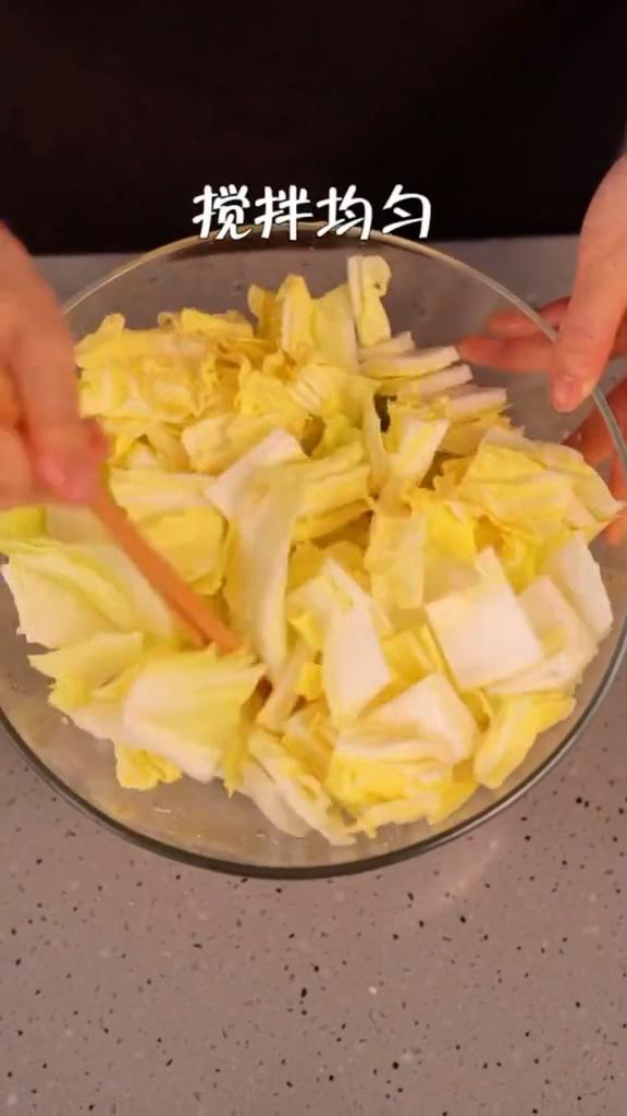 超快手辣白菜的做法-酸辣味腌菜譜