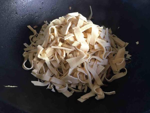 韭菜千張炒肉絲的做法-家常味炒菜譜