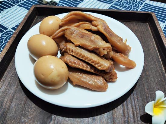 鹵鴨掌鴨翅的做法-五香味鹵菜譜