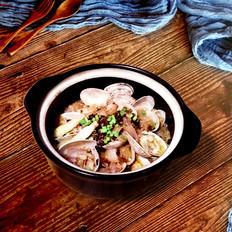 花蛤粉絲煲的做法-咸鮮味煲菜譜