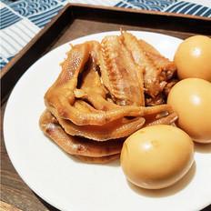 鹵鴨掌鴨翅的做法-五香味鹵菜譜