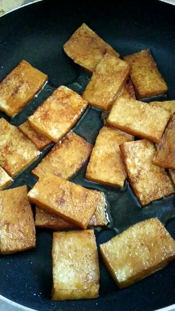 醬汁煎千葉豆腐的做法-醬香味煎菜譜