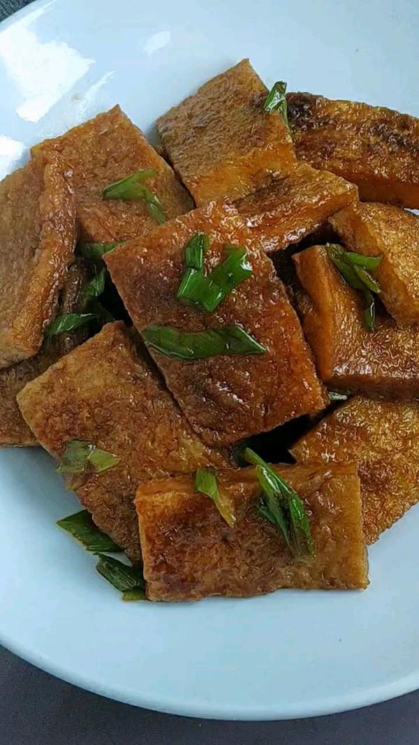 醬汁煎千葉豆腐的做法-醬香味煎菜譜