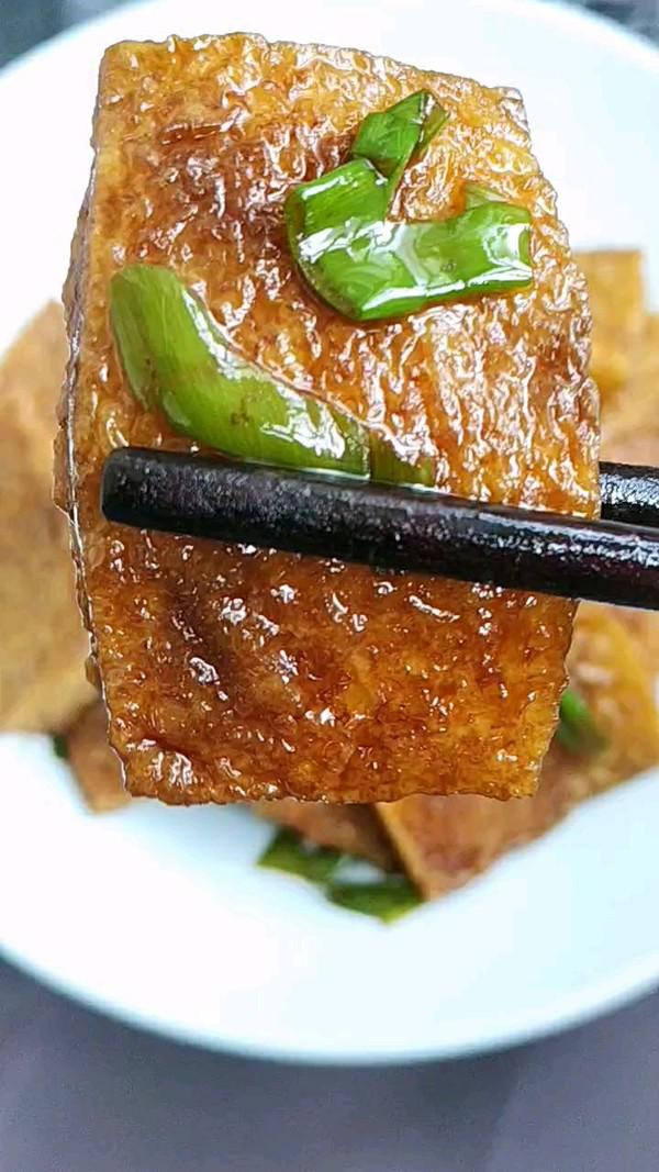 醬汁煎千葉豆腐的做法-醬香味煎菜譜