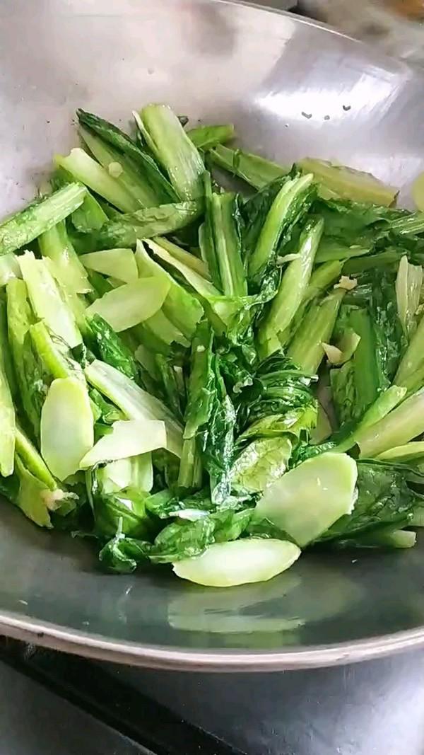 魚罐頭炒油麥菜的做法-咸鮮味炒菜譜