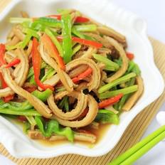 毛芹菜炒牛肚的做法-家常味炒菜譜