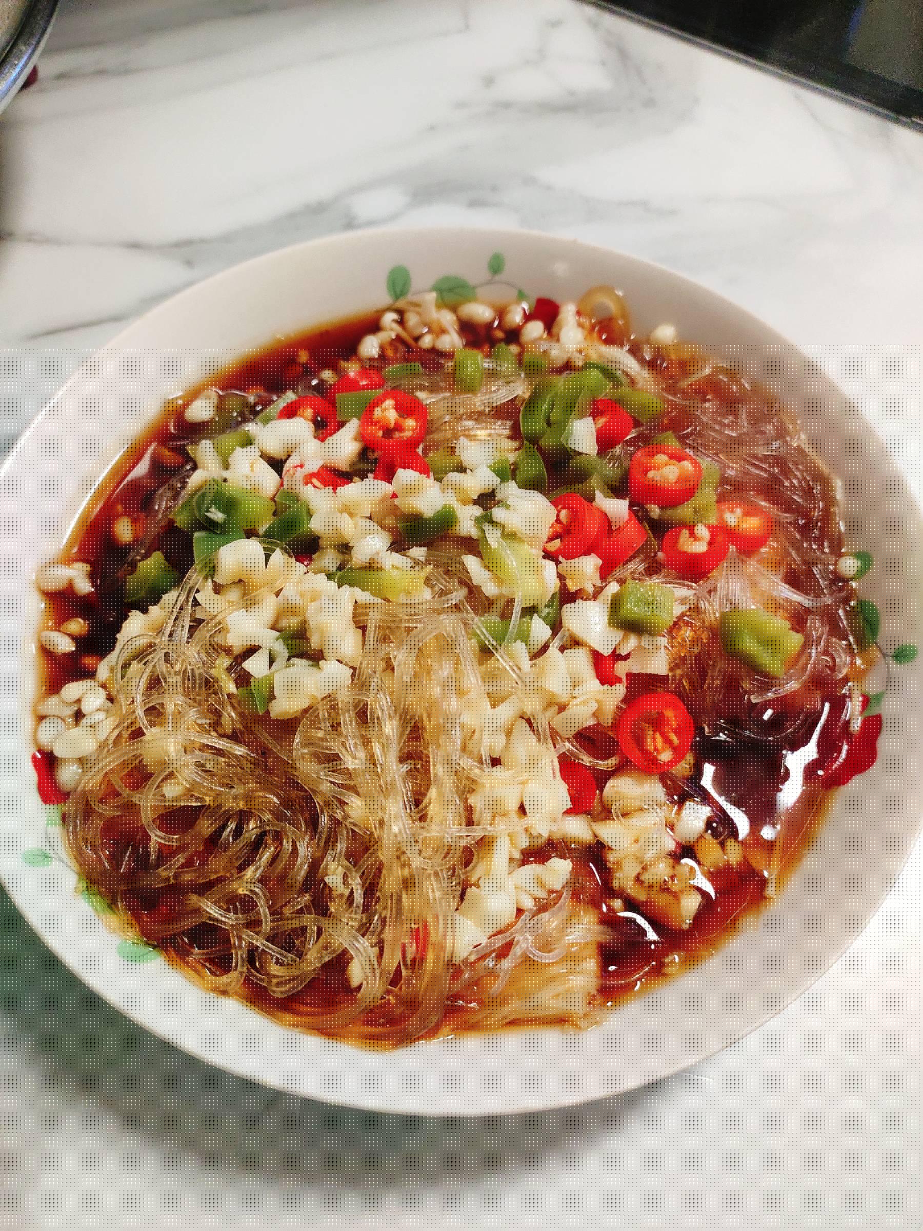 酸辣金針菇的做法-酸辣味蒸菜譜