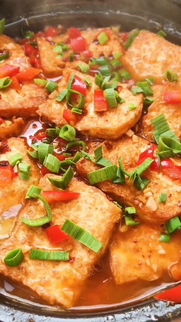 白菜燉豆腐的做法-家常味炒菜譜