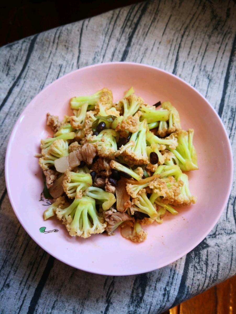 豆豉菜花的做法-家常味炒菜譜